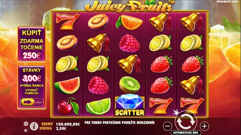 Juicy Fruits slot gameplay