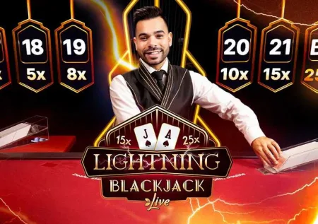 Lightning Blackjack spilanmeldelse