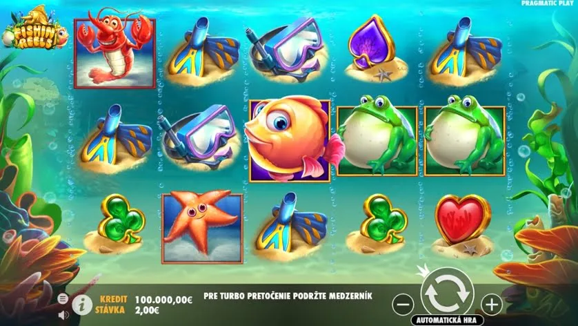 Fishin' Reels slot gameplay