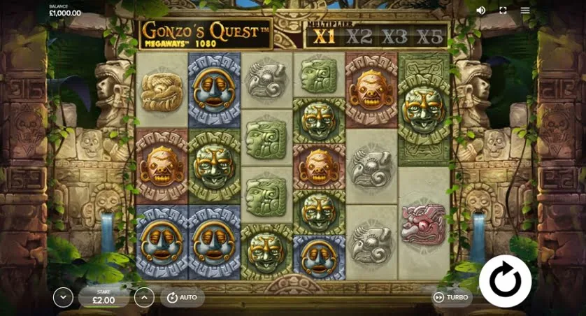 Gonzo's Quest gameplay