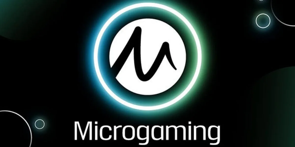 Microgaming logo og spiloversigt