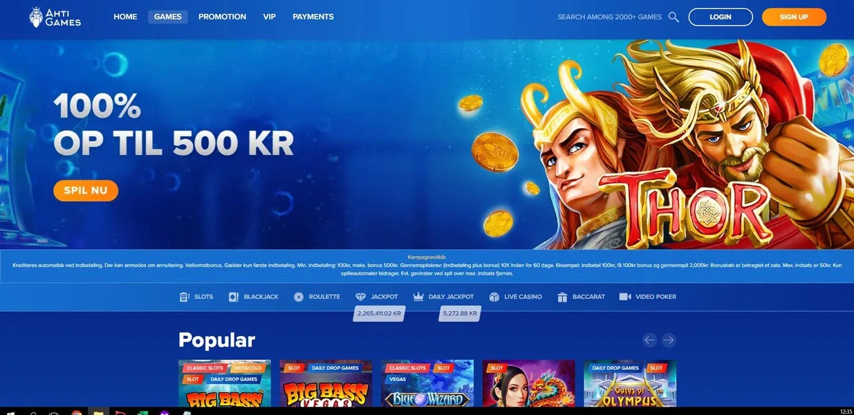Sikkerhed på AHTI Games