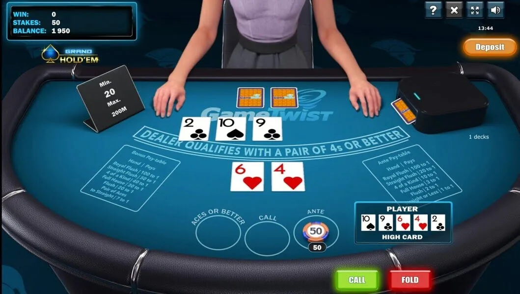 Grand Hold’em pokerbord
