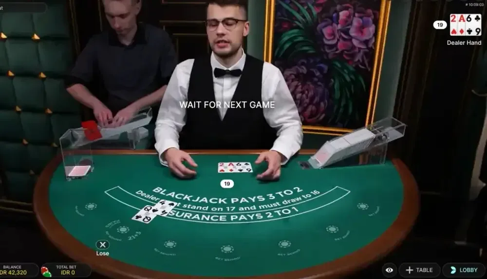 blackjack silver 2 table