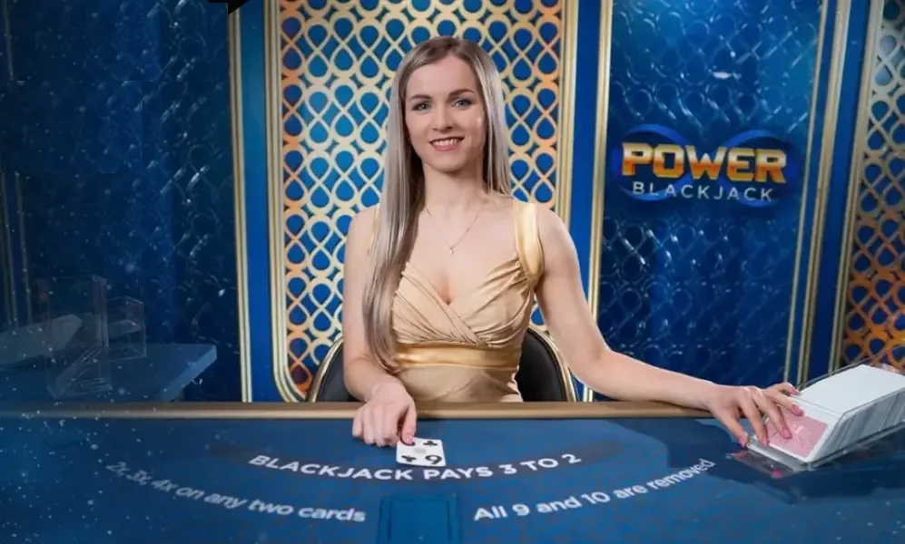Power Blackjack live spil