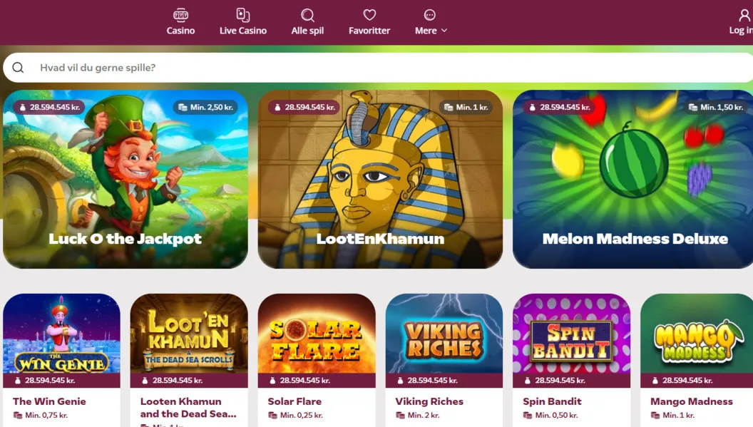 spilleautomater danske spil