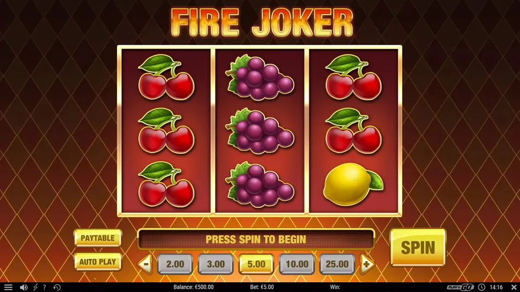 fire joker free spins 