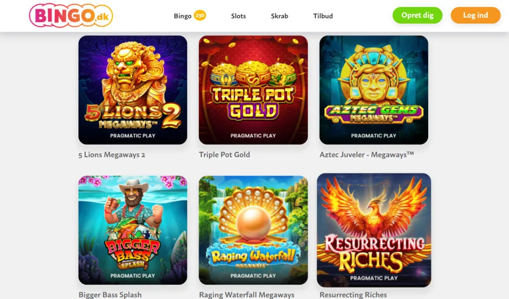 bingo casino slots