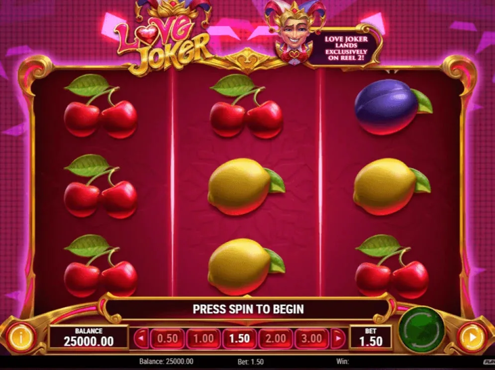 spilleautomat Love Joker